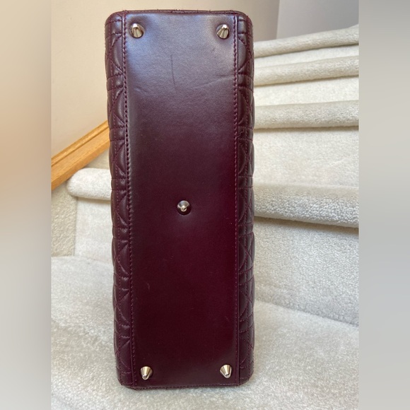 authentic christian dior large lady dior cannage bag - Picture 3 of 16